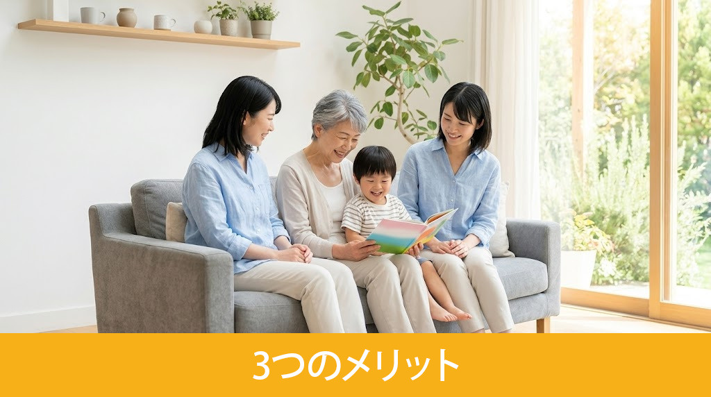実家の近くで子育てをする3つのメリット