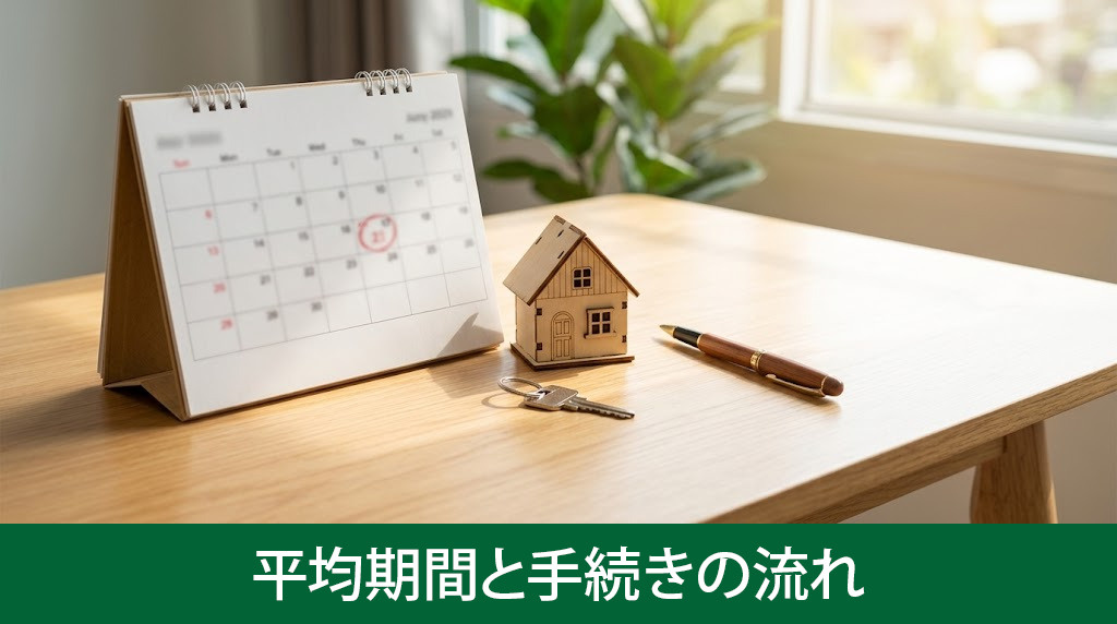 不動産売却にかかる平均期間と手続きの流れ