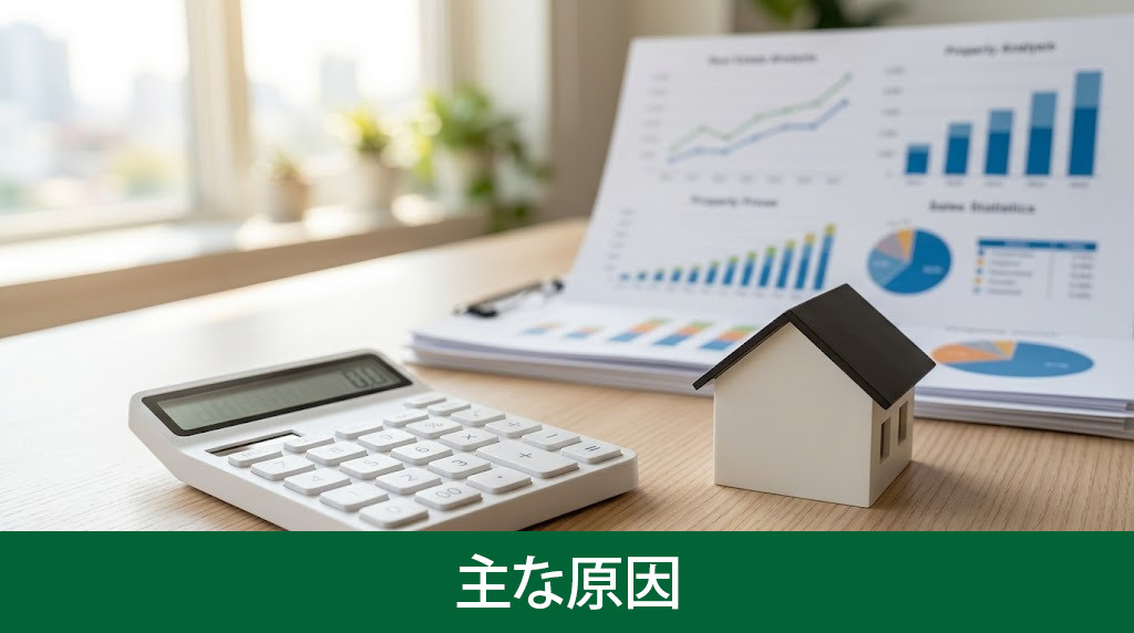 不動産売却が長引いてしまう主な原因