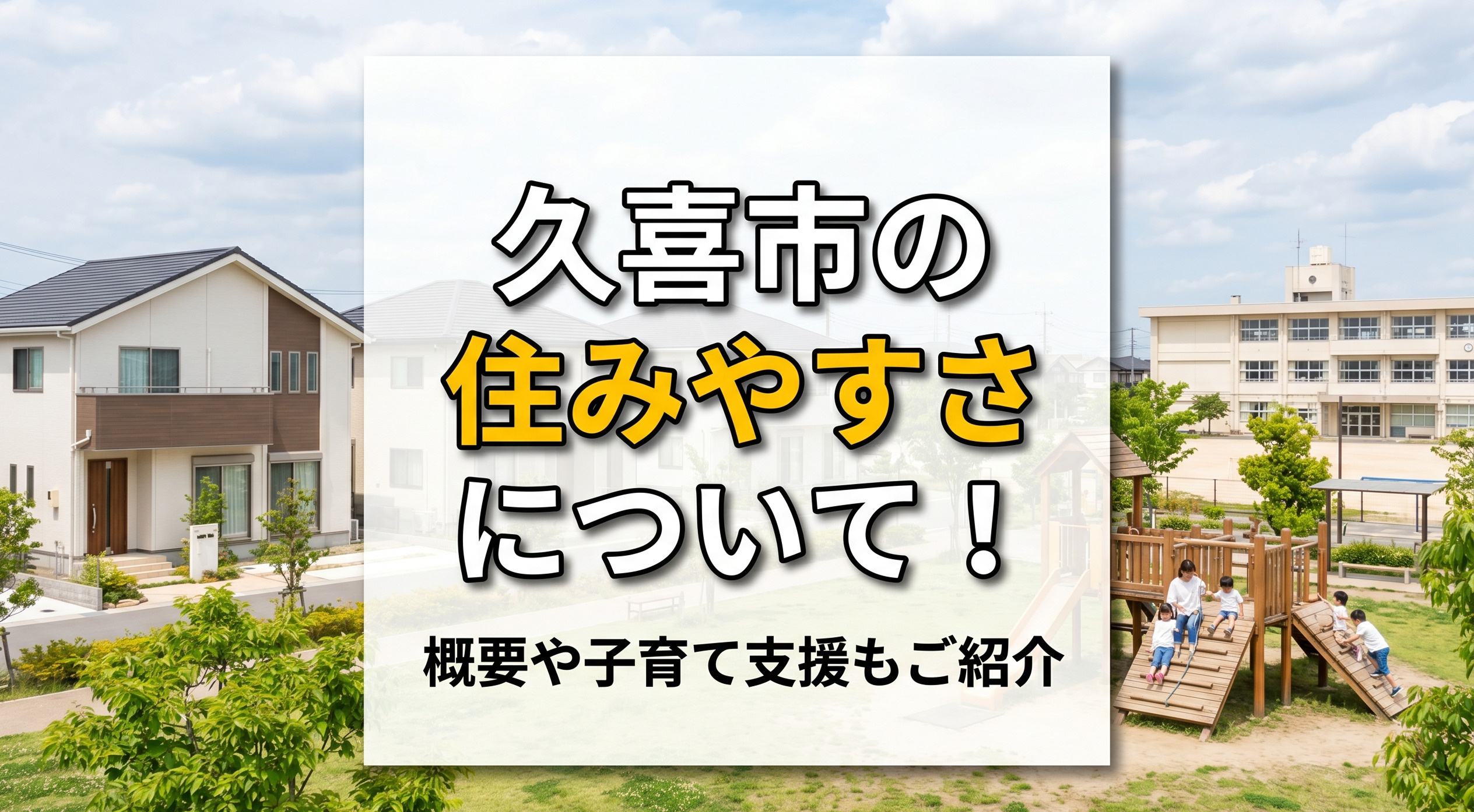 久喜市の住みやすさについて!概要や子育て支援もご紹介