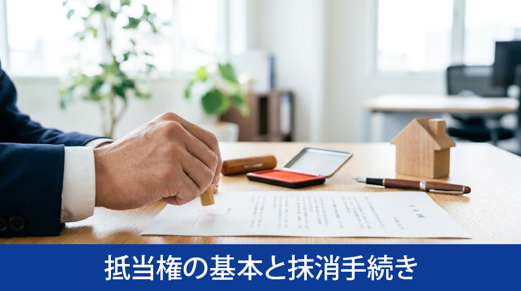 抵当権の基本と抹消手続き