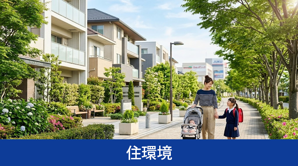 西宮北口駅周辺の住環境