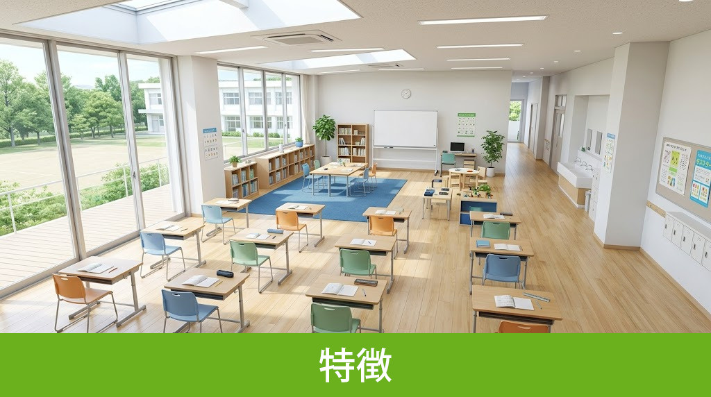 「世田谷区立京西小学校」の特徴