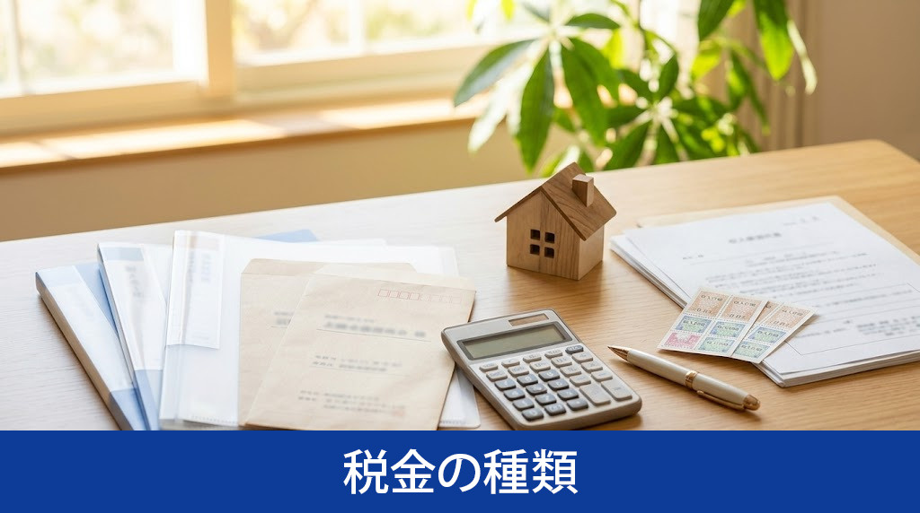 不動産相続で発生する税金の種類