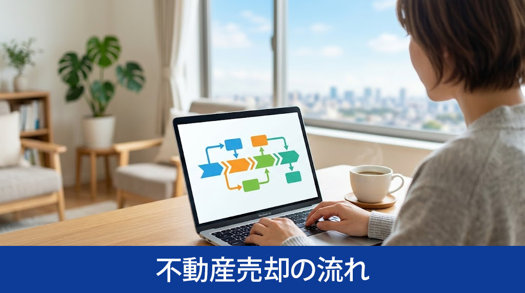 遠方にある不動産売却の流れ