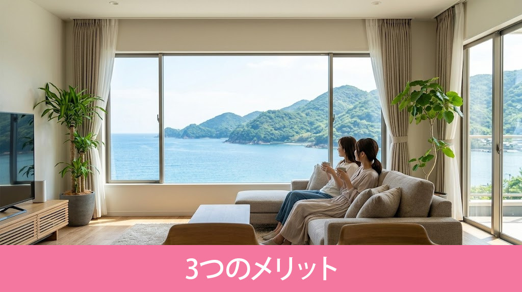 賃貸別荘を活用して得られる3つのメリット