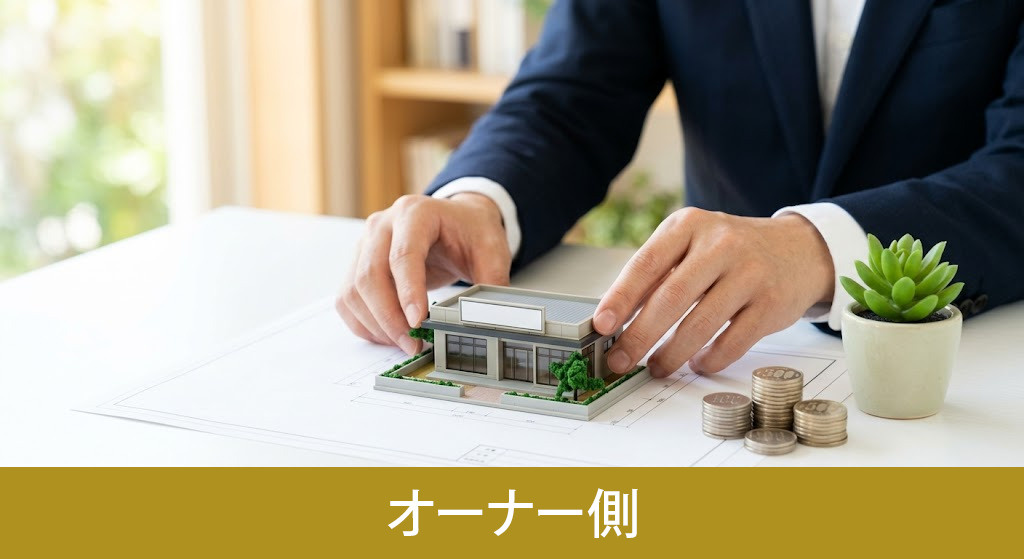 土地活用をしたいオーナー側から見た建設協力金のメリット