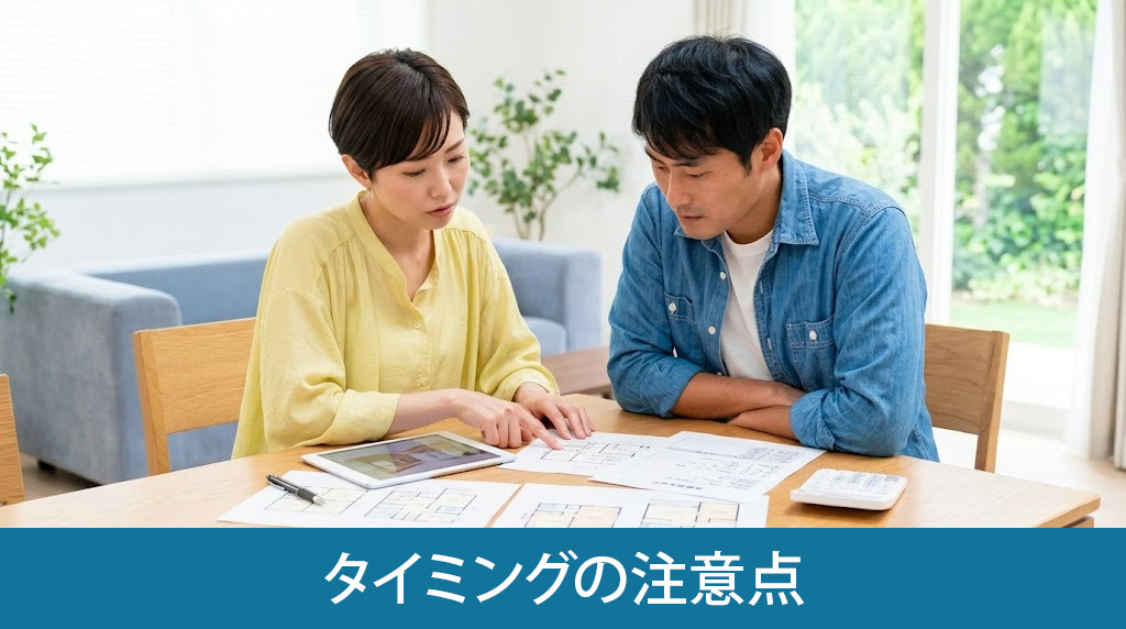 離婚に伴う不動産売却のタイミングの注意点