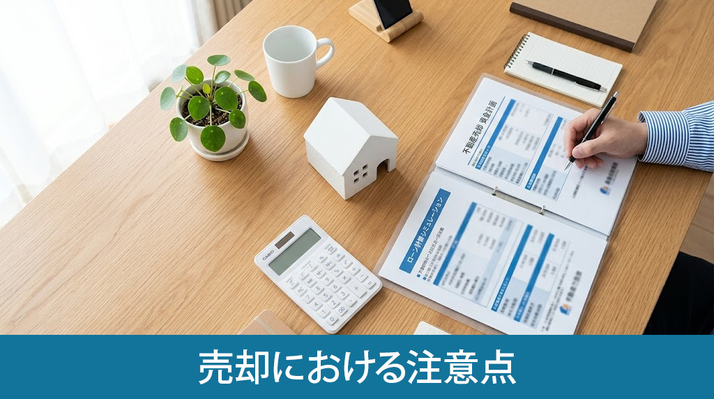 離婚時のオーバーローン物件の売却における注意点