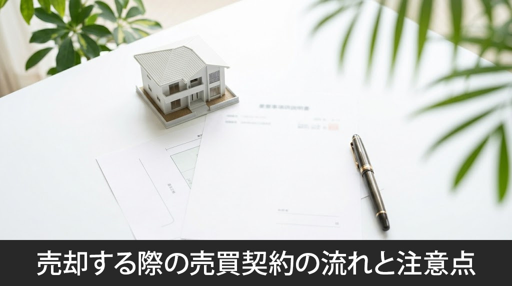 土地を売却する際の売買契約の流れと注意点