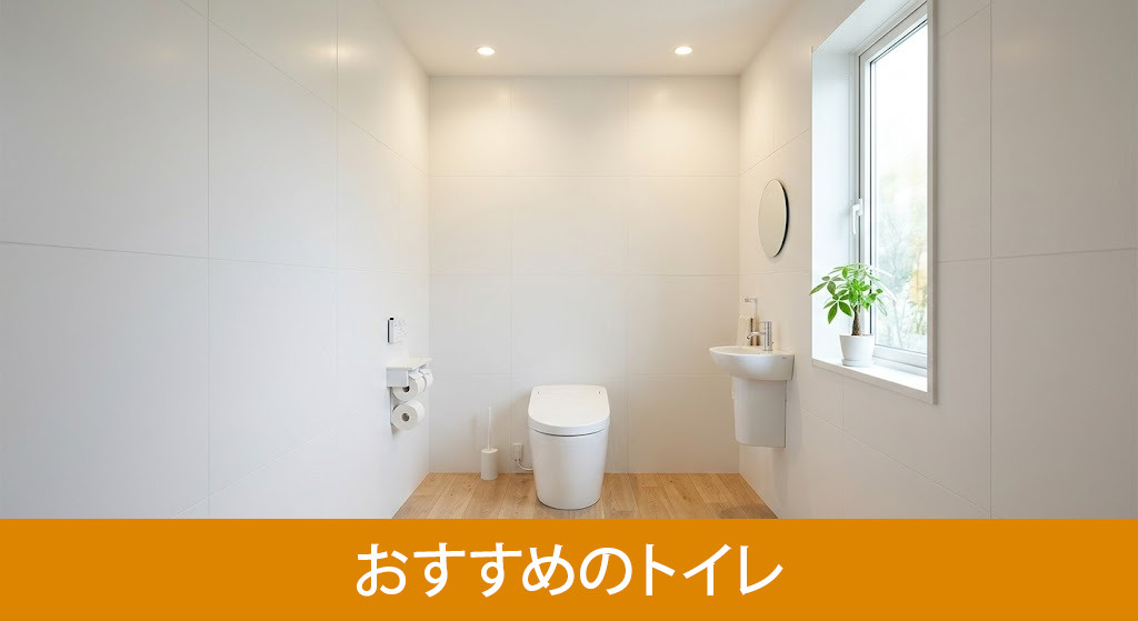 狭いスペースにおすすめのトイレ