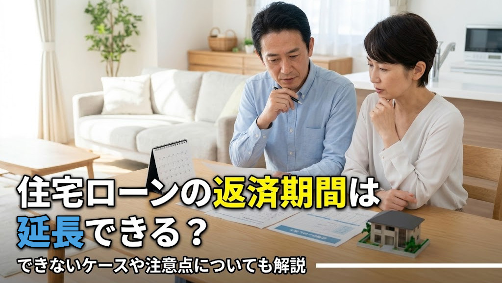 住宅ローンの返済期間は延長できる?できないケースや注意点についても解説