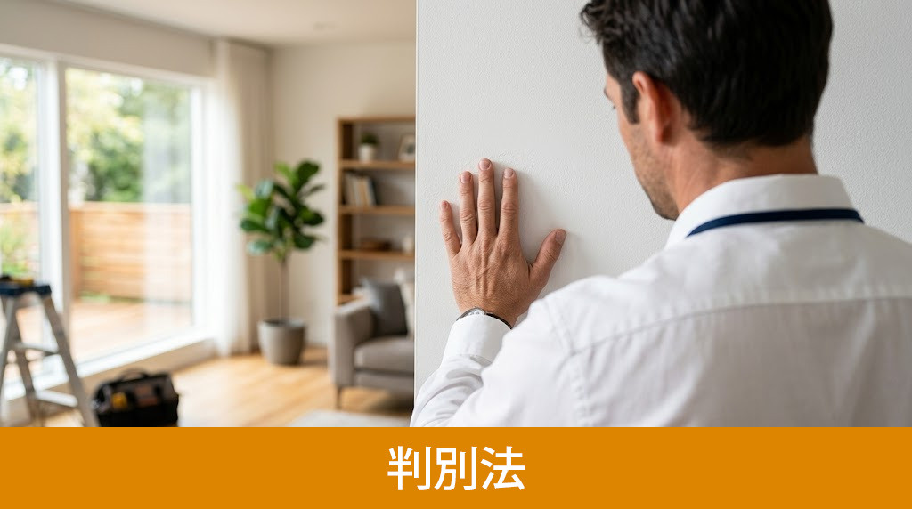 壁ぶち抜きリフォームが可能かどうかの判別法
