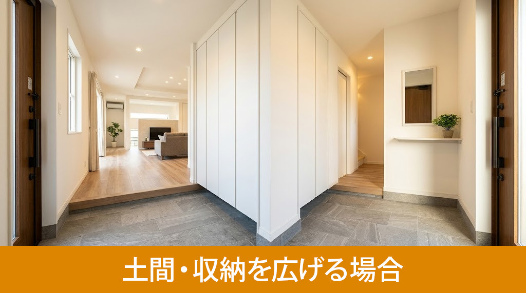 玄関リフォームで土間・収納を広げる場合の費用相場