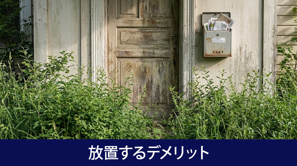 空き家を放置するデメリット