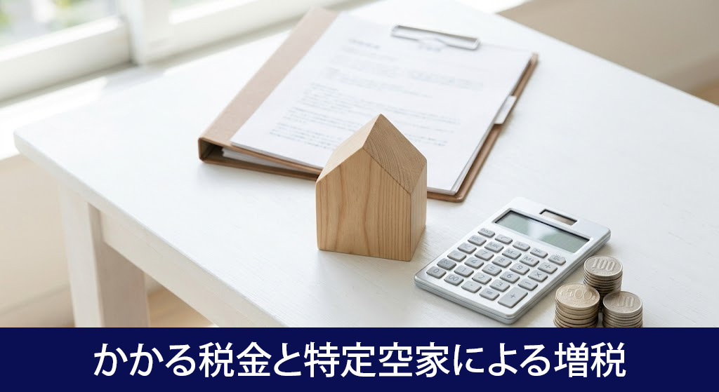 空き家にかかる税金と特定空家による増税