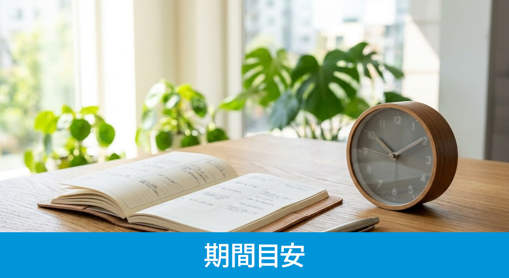 売却が完了するまでの期間目安