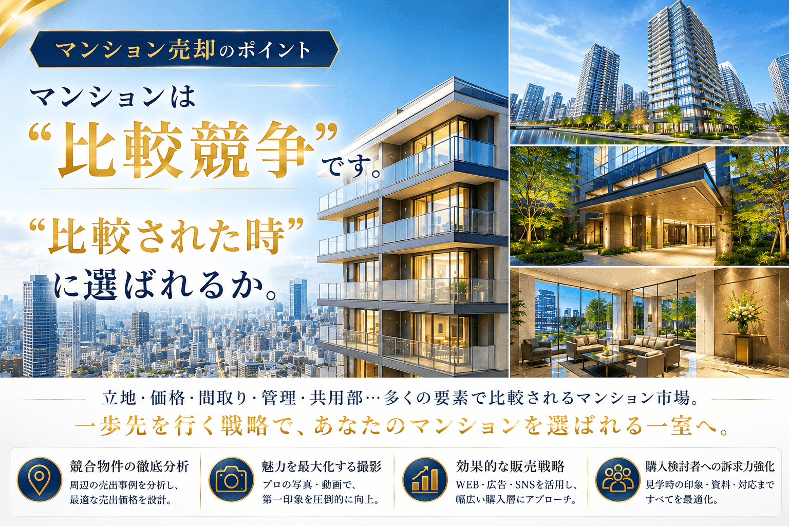 マンション売却戦略