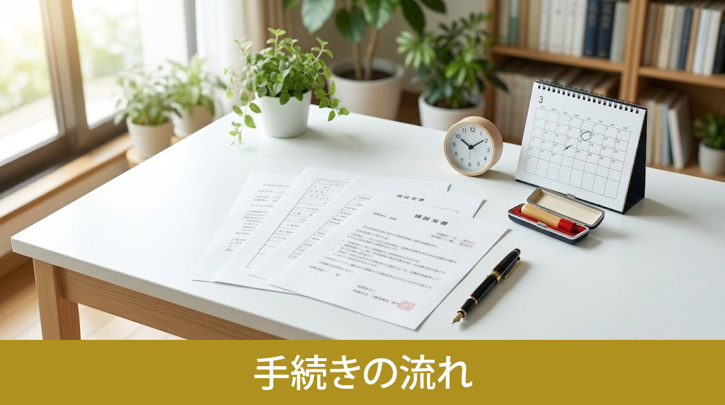 相続放棄の手続きの流れ