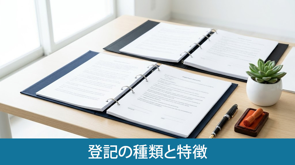 不動産売却でおさえておきたい登記の種類と特徴