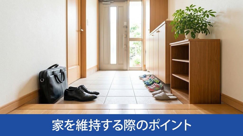 単身赴任で家を維持する際のポイント
