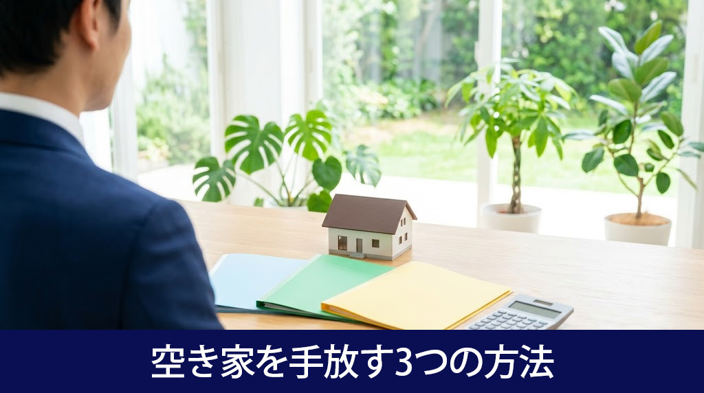 相続放棄を選ばず空き家を手放す3つの方法―売却・交渉・寄付
