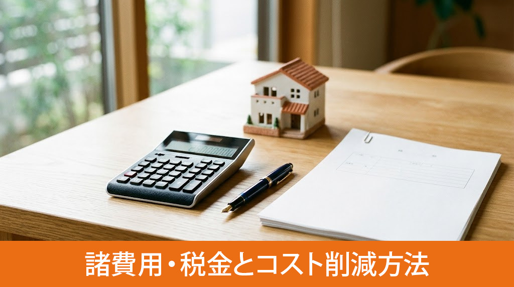 空き家売却時に発生する諸費用・税金とコスト削減方法