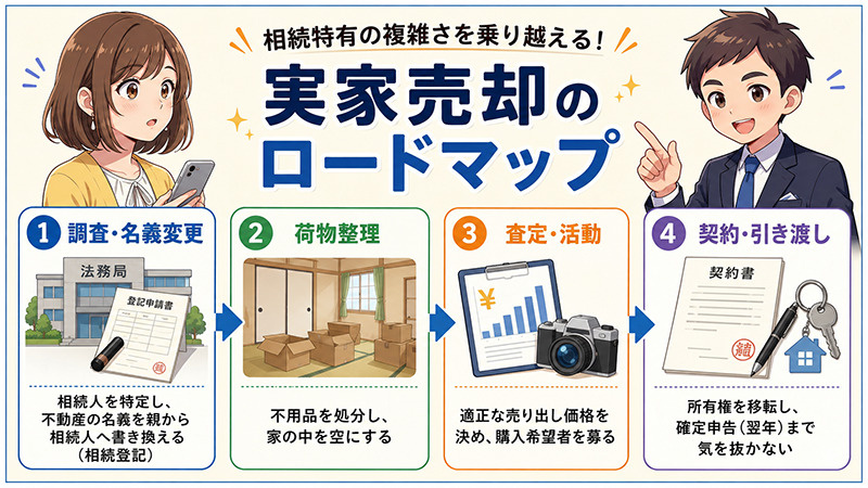 売却のロードマップ