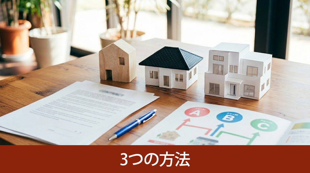 家を売る3つの方法
