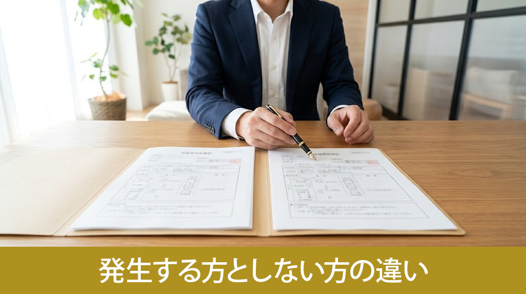 ハンコ代が発生する方としない方の違い