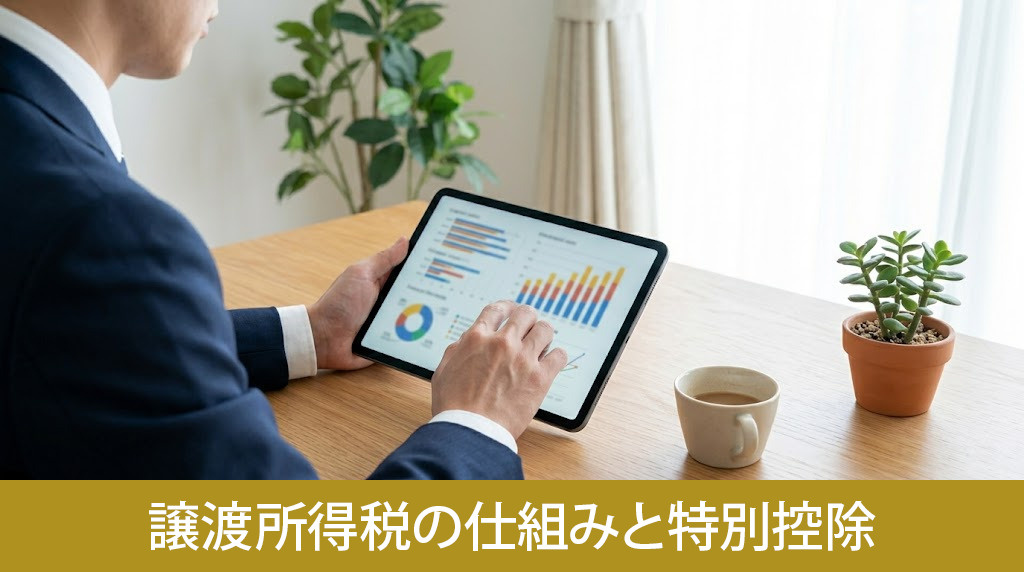 任意売却での譲渡所得税の仕組みと特別控除
