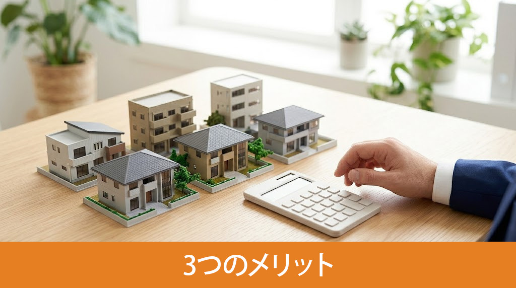 競売物件を購入する3つのメリット