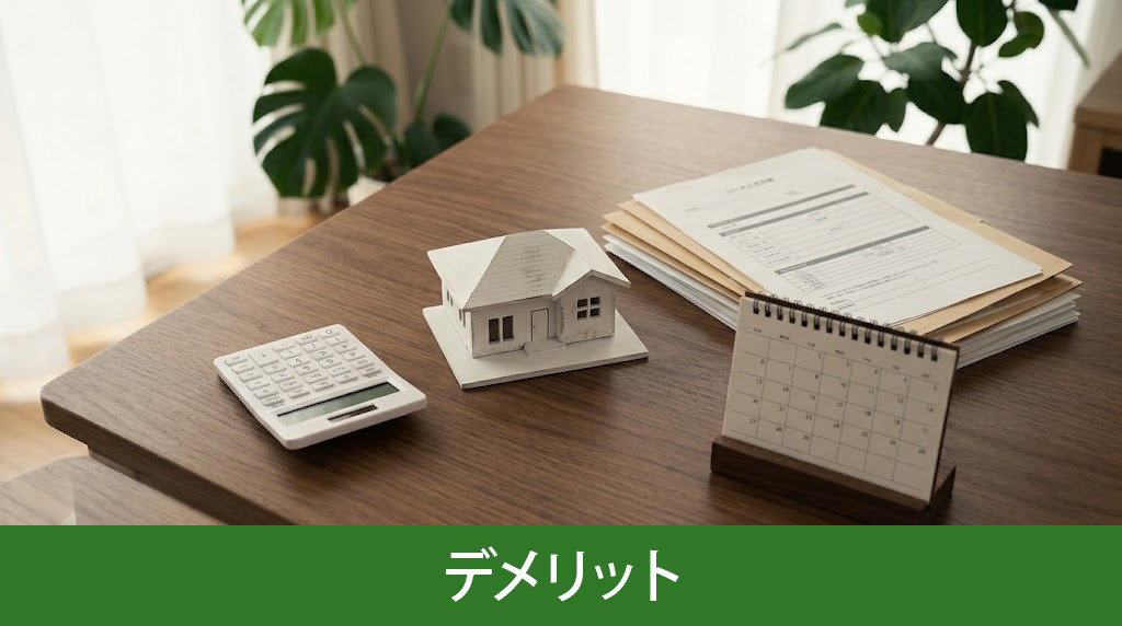 40代で住宅を購入する際のデメリット