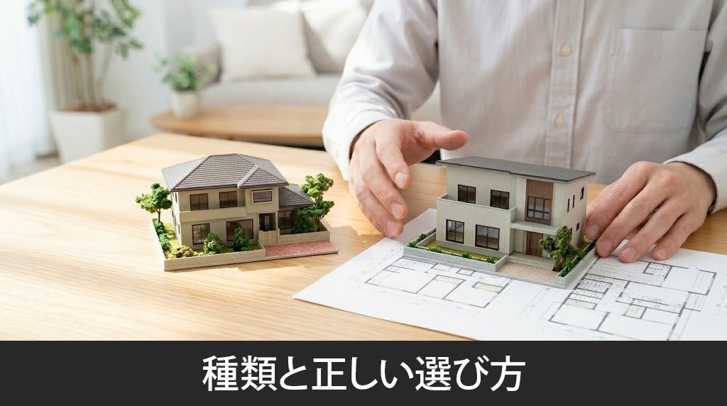 新築一戸建ての2つの種類と正しい選び方