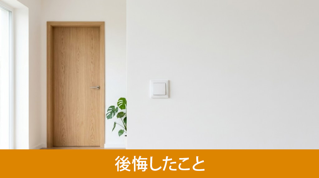 リフォーム後に後悔したこと