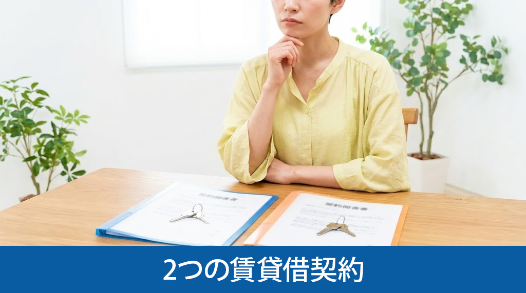 退去時期を左右する2つの賃貸借契約
