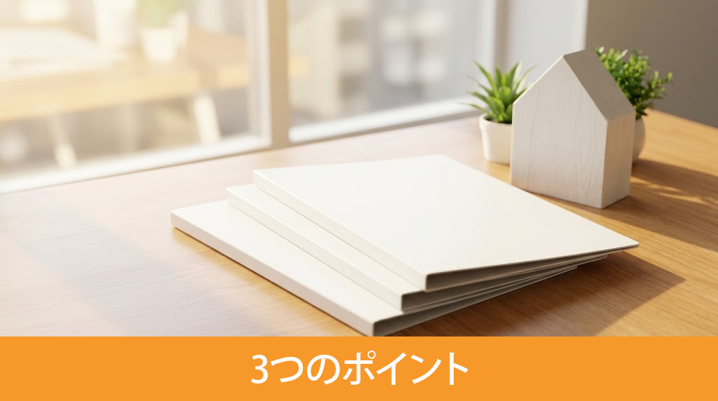 登記費用を抑えるための3つのポイント