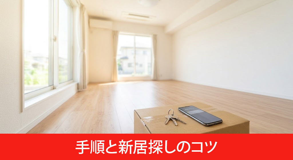 退去するための手順と新居探しのコツ