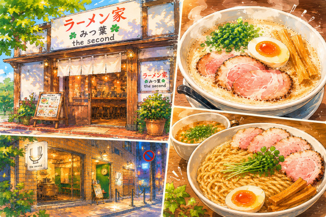 富雄駅エリア人気ラーメン店イメージ画像