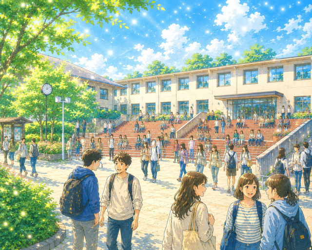 富雄駅エリアの近大農学部生向け賃貸ライフスタイルイメージ画像