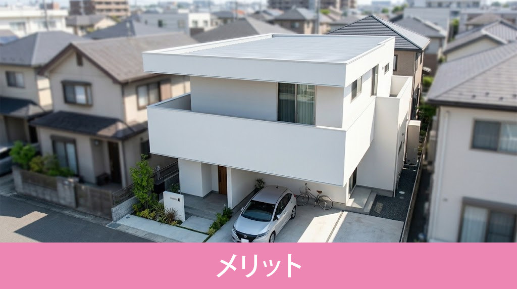 狭小地の活用と費用削減に繋がるメリット