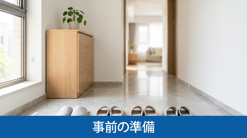 内覧を成功に導くための事前の準備