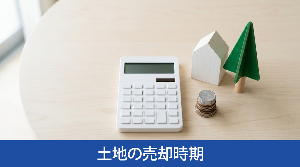 譲渡所得税から考える土地の売却時期