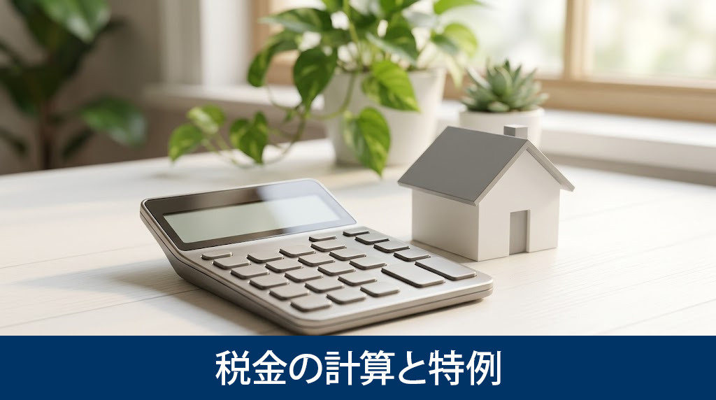 不動産売却で発生する税金の計算と特例