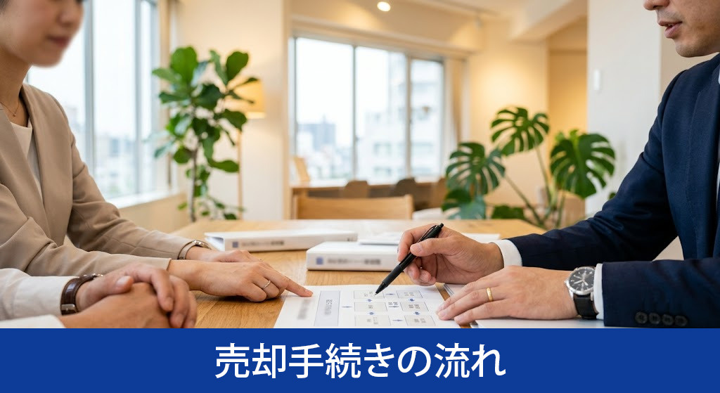レインズを活用した売却手続きの流れ