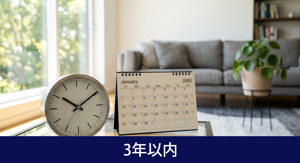 売却期限は相続発生から3年以内