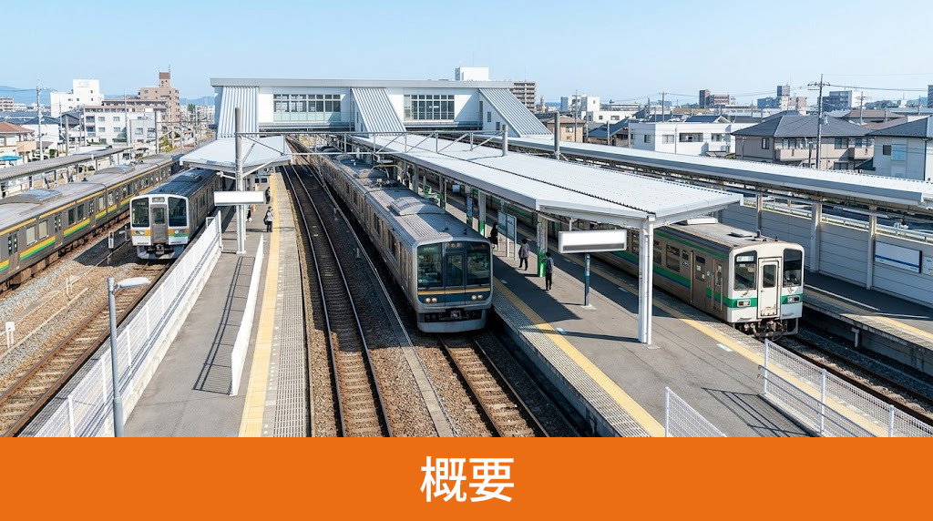 大垣市にある大垣駅の概要