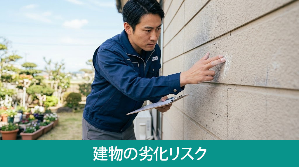 チョーキングによる建物の劣化リスク