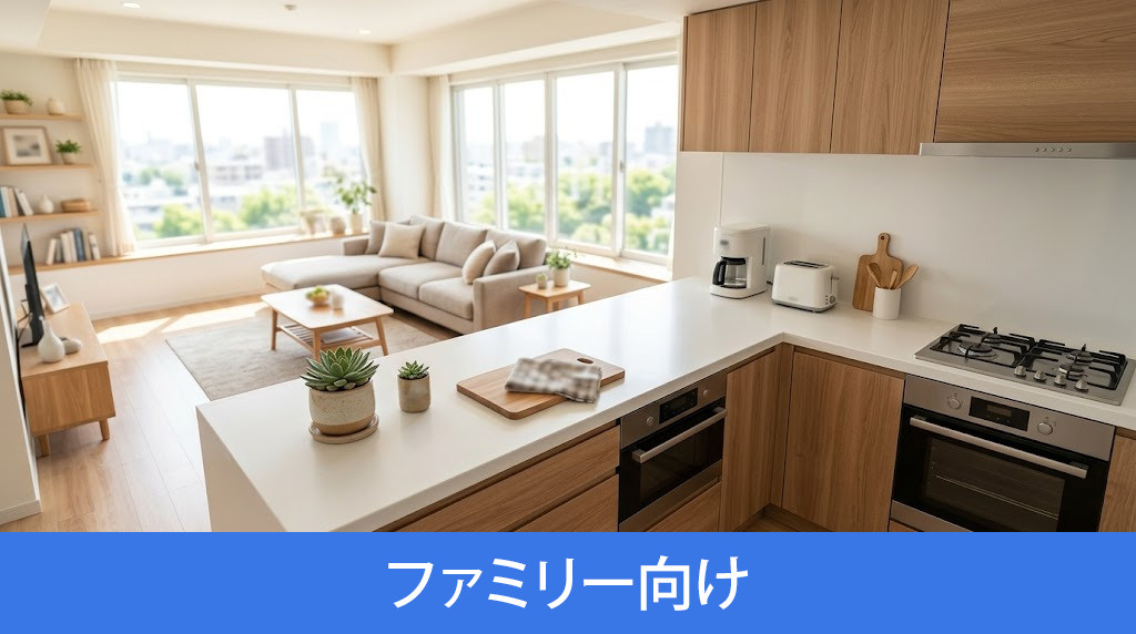 ファミリー向けの賃貸物件で人気の設備