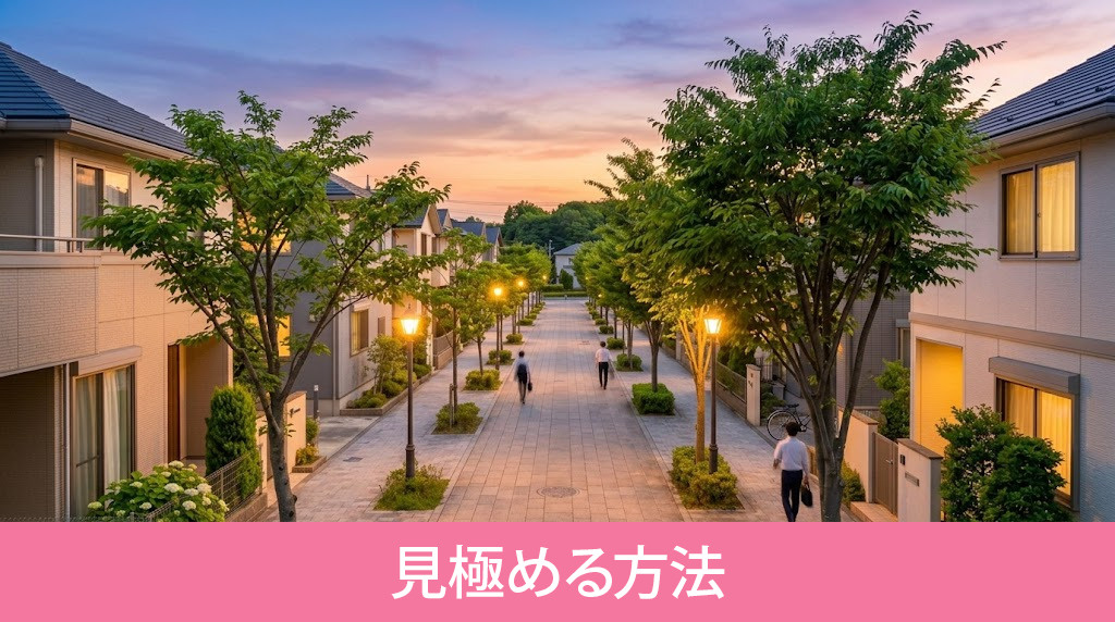 体感で治安の良さを見極める方法